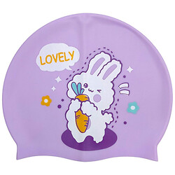 Шапочка для плавания "ЗАЯЦ", силиконовая, в пакете, Mic