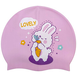 Шапочка для плавания "ЗАЯЦ", силиконовая, в пакете, Mic