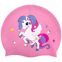 Шапочка для плавания "ЕДИНОРОГ", силиконовая, в пакете, Mic