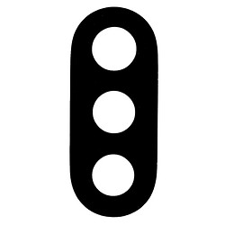 Стекло на камеру Samsung A175 Galaxy A17 4G / A176 Galaxy A17 5G, Черный