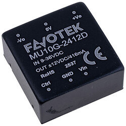 DC/DC перетворювач 10W, Favotek MU10G-2412D