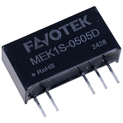 DC/DC перетворювач 1W, Favotek MEK1S-0505D
