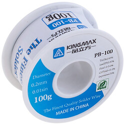 Проволочный припой PB-100, 100 гр.