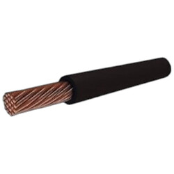 Провід багатожильний 0,20 мм2 (12xD0,15 мм, луджена мідь) PVC (AVR0.2-12/0.15-TCU-B), Чорний