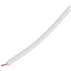 Провод многожильный 0,75мм2 (42xD0,15мм, медь) PVC (RV0.75-42/0.15-CU-W), Белый