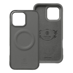 Чехол (накладка) Apple iPhone 16 Pro Max, Piblue Magentic Carbon, MagSafe, Titan-Grey, Серый