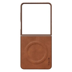 Чохол (накладка) Samsung Galaxy Flip 7, Piblue CS-02, MagSafe, Коричневий