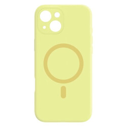 Чехол (накладка) Apple iPhone 13, Air Beats Wide Strip Full Camera, MagSafe, Желтый