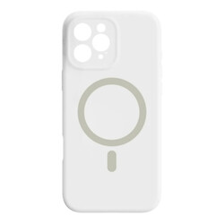 Чохол (накладка) Apple iPhone 13 Pro Max, Air Beats Wide Strip Full Camera, MagSafe, Білий