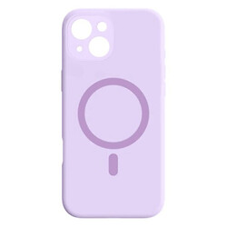 Чехол (накладка) Apple iPhone 14, Air Beats Wide Strip Full Camera, MagSafe, Light Purple, Фиолетовый