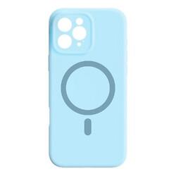 Чохол (накладка) Apple iPhone 14 Pro, Air Beats Wide Strip Full Camera, MagSafe, Синій