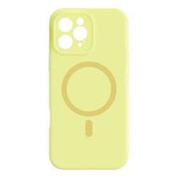 Чехол (накладка) Apple iPhone 14 Pro, Air Beats Wide Strip Full Camera, MagSafe, Желтый