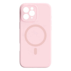 Чохол (накладка) Apple iPhone 15 Pro Max, Air Beats Wide Strip Full Camera, MagSafe, Рожевий