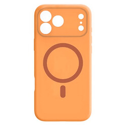 Чехол (накладка) Apple iPhone 17 Pro, Air Beats Wide Strip Full Camera, MagSafe, Оранжевый