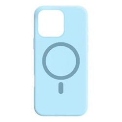 Чохол (накладка) Apple iPhone 12 / iPhone 12 Pro, Air Beats Wide Strip, MagSafe, Синій