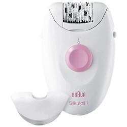 Епілятор Braun Silk-epil 1 SE 1-010, Білий