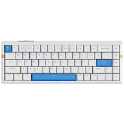 Клавиатура ATK RS6 Aluminum Hall Effect, Белый