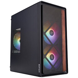 Корпус 1stPlayer WD1-BK-3F1, Чорний