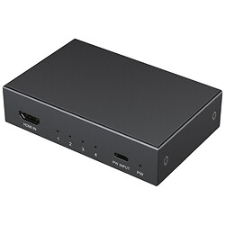 Сплиттер Cablexpert DSP-HDMI4K-4P-01, Черный