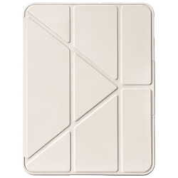 Чехол (книжка) Apple iPad 10.9 2022 / iPad Air 11 / iPad Air 4 2020 / iPad Air 5 2022 / iPad Pro 11, BeCover Rugged Origami Transparent, Бежевый