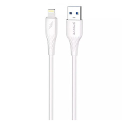 USB кабель Proove GridLine Apple iPhone SE 2022 / iPhone 14 Pro Max / iPhone 14 Plus / iPhone 14 Pro / iPhone 14 / iPhone 13 Pro / iPhone 13 Mini / iPhone 13 / iPhone 13 Pro Max / iPhone 12 Mini / iPhone 12 Pro Max, Lightning, 1.0 м., Белый