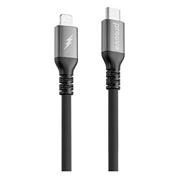 USB кабель Proove ReGen Apple iPhone SE 2022 / iPhone 14 Pro Max / iPhone 14 Plus / iPhone 14 Pro / iPhone 14 / iPhone 13 Pro / iPhone 13 Mini / iPhone 13 / iPhone 13 Pro Max / iPhone 12 Mini / iPhone 12 Pro Max / iPhone 12 Pro, Lightning, 1.0 м., Черный