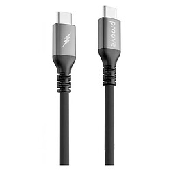 USB кабель Proove ReGen, Type-C, 1.0 м., Черный