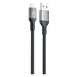 USB кабель Proove ReGen Apple iPhone SE 2022 / iPhone 14 Pro Max / iPhone 14 Plus / iPhone 14 Pro / iPhone 14 / iPhone 13 Pro / iPhone 13 Mini / iPhone 13 / iPhone 13 Pro Max / iPhone 12 Mini / iPhone 12 Pro Max / iPhone 12 Pro, Lightning, 1.0 м., Черный