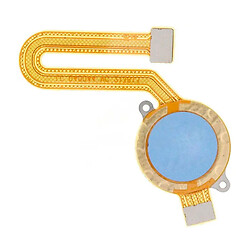 Шлейф Motorola XT2169 Moto G71, Зі сканером відбитка пальця, Синій