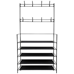 Вешалка-стойка для одежды, обуви VEZZER, 5 уровней