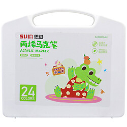 Набор маркеров для рисования акриловых, 24 цвета