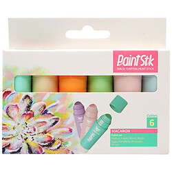 Набор краски гуашь для рисования в форме маркеров, 6 цветов