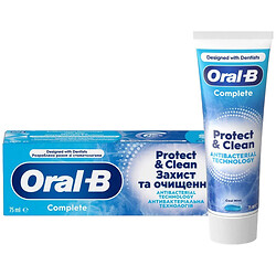 Паста зубна ORAL-B Complete Захист&Очищення, 75 мл