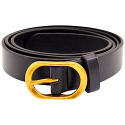 Ремень женский экокожа с классической пряжкой в ассортименте