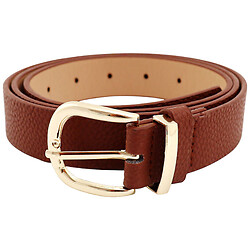 Ремень женский экокожа с классической пряжкой в ассортименте