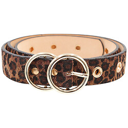 Ремень женский экокожа с принтом, люверсом в ассортименте