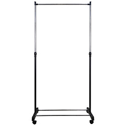 Стійка-вішалка для одягу телескопічна одинарна VEZZER, 160 см