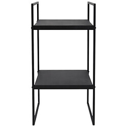 Столик журнальний декоративний металевий TRENDS 4 YOU, 2 полиці