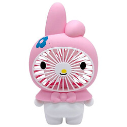 Вентилятор "MINI FAN: MY MELODY", встроенный аккумулятор, USB Type-C, в коробке, Mic