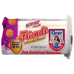 Мило господарське "Друг" для прання дит. білизни, 125г