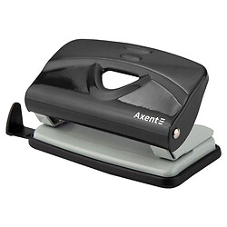 Дырокол "Exakt-2" металлический, 10 листов, Axent