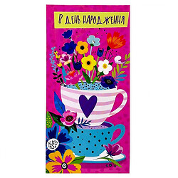 Конверт вітальний для грошей набір 10 шт., FIESTA