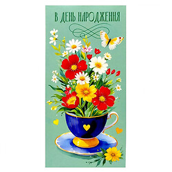 Конверт поздравительный для денег, набор 10 шт., FIESTA
