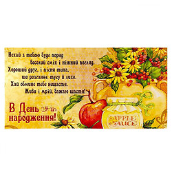 Конверт вітальний для грошей набір 10 шт., FIESTA