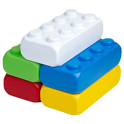 Набор детский "Mega Brick №2", на 8 кнопок, 5 штук, Bamsic