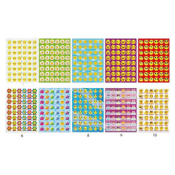 Наклейки стикеры "Оценка", формат А5, Експрес Удачі