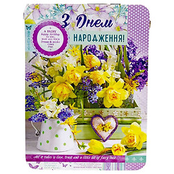 Вітальна листівка, набір 10 шт., FIESTA