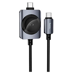 USB кабель Hoco CW66, Type-C, 1.2 м., Чорний