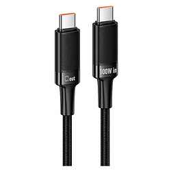 USB кабель Hoco U153 Extreme, Type-C, 1.2 м., Чорний
