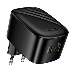 СЗУ Hoco CS101A Folding, Type-C, USB, Черный